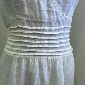 chinese dress ladies talia linen pintuck maxi dress  somewear in between